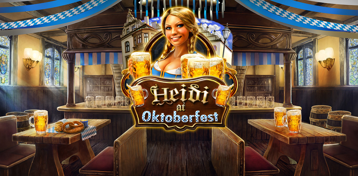 Luna in the tavern прохождение. Слот Heidi at Oktoberfest. Слот с пивом. Таверна Октоберфест. Слот с пивными кружками.